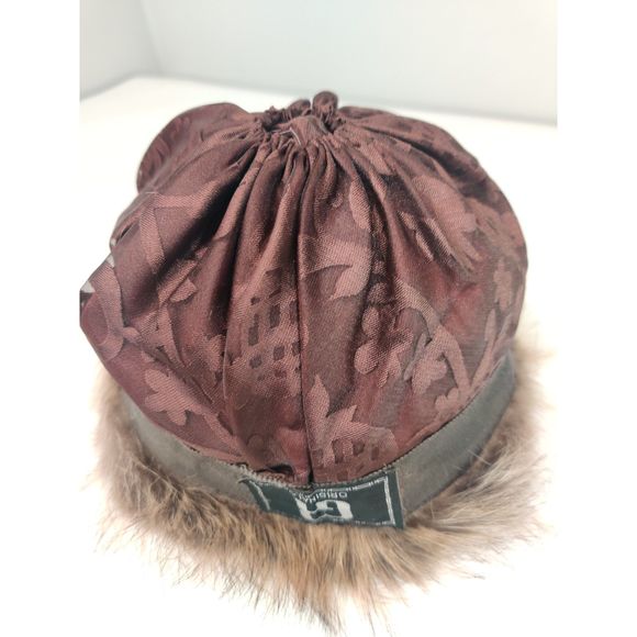 NWOT Vintage Racoon Fur Hat from Canada GR Originals